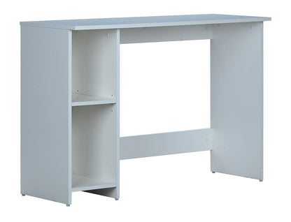 Simple Computer Table 41x16x30 Inch White