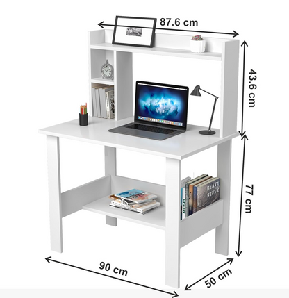 Bowzar 34X20X30 Inch Study Table With Husk Compact Size