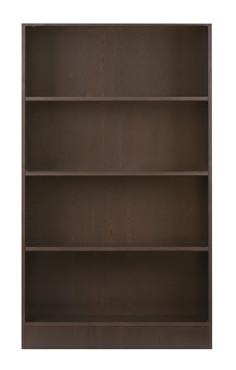 4 Shelf Engineered Wood Book Shelf and Display Unit 54X31X11 Inch Black