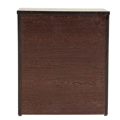Bowzar Bed Side Table 18X8 Inch Wenge
