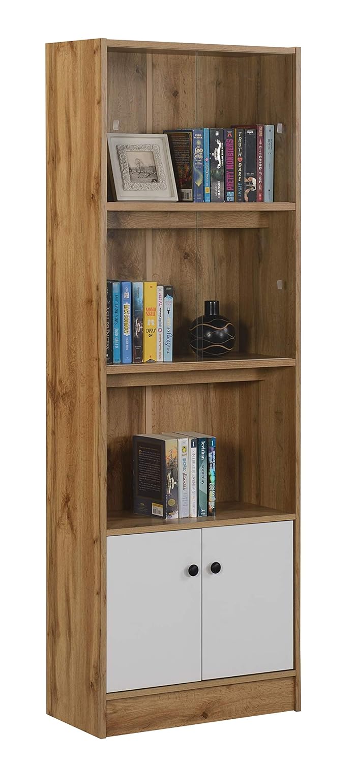 Engineered Wood Book Shelf and Display Unit Cabinet 70X24X11 Inch