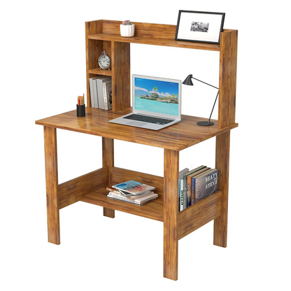 Bowzar 34X20X30 Inch Study Table With Husk Compact Size