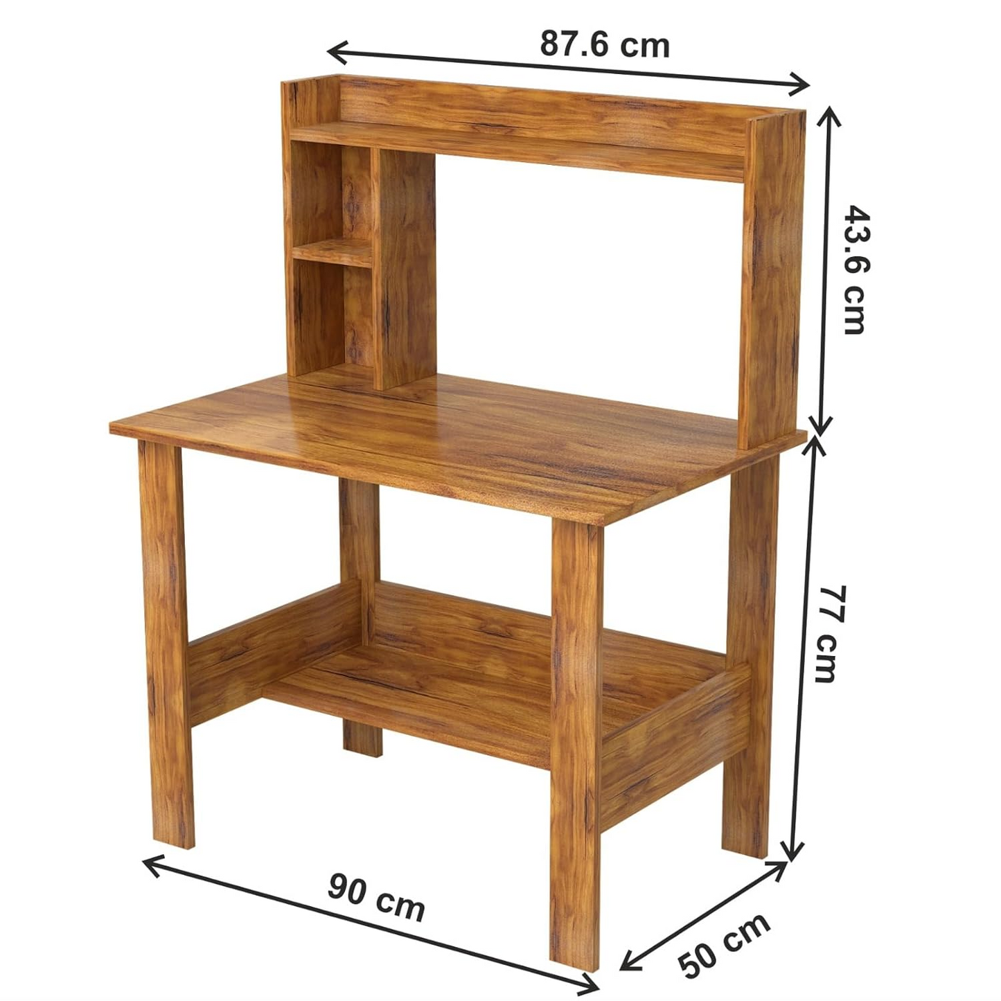Bowzar 34X20X30 Inch Study Table With Husk Compact Size