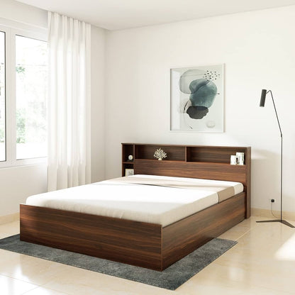 Bowzar Enginerring Wood Bed King Box Bed Size With Head Box Board King Box Bed
