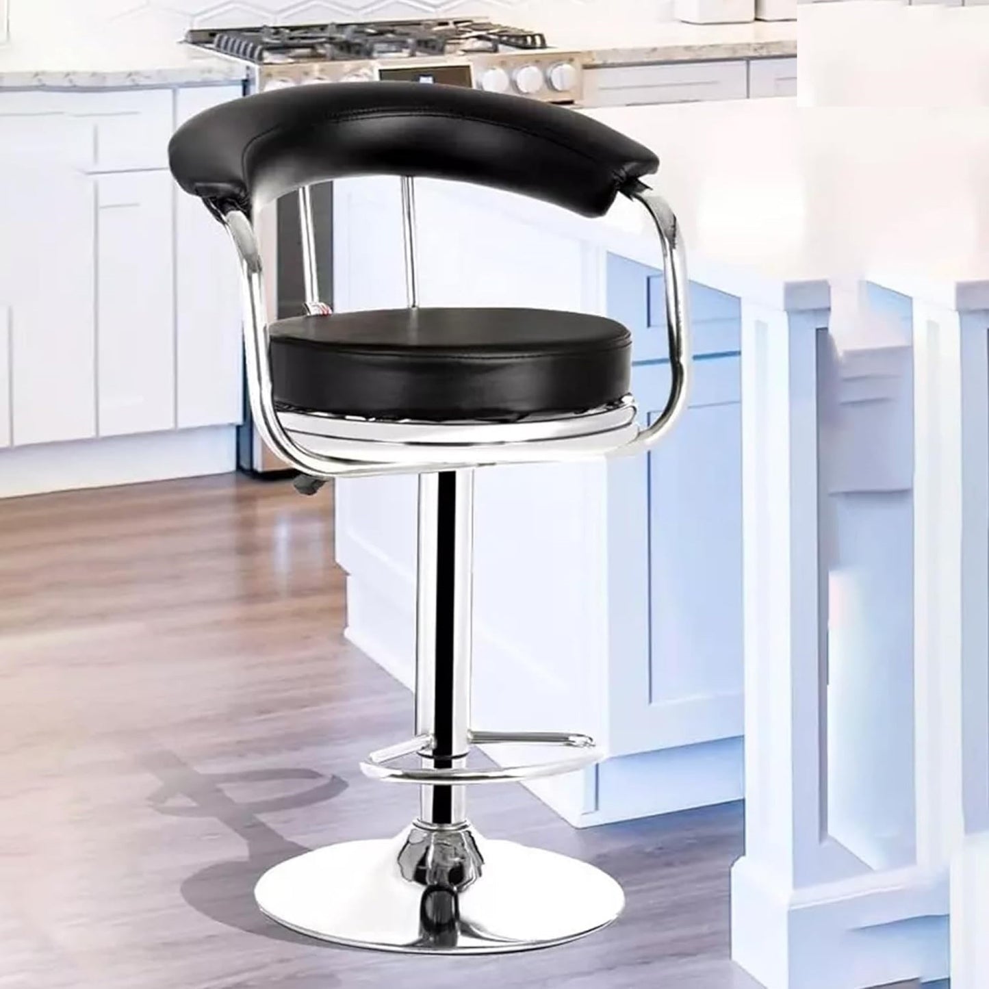 Bowzar Height Adjustable and Revolving Bar Stool/Kitchen Chair