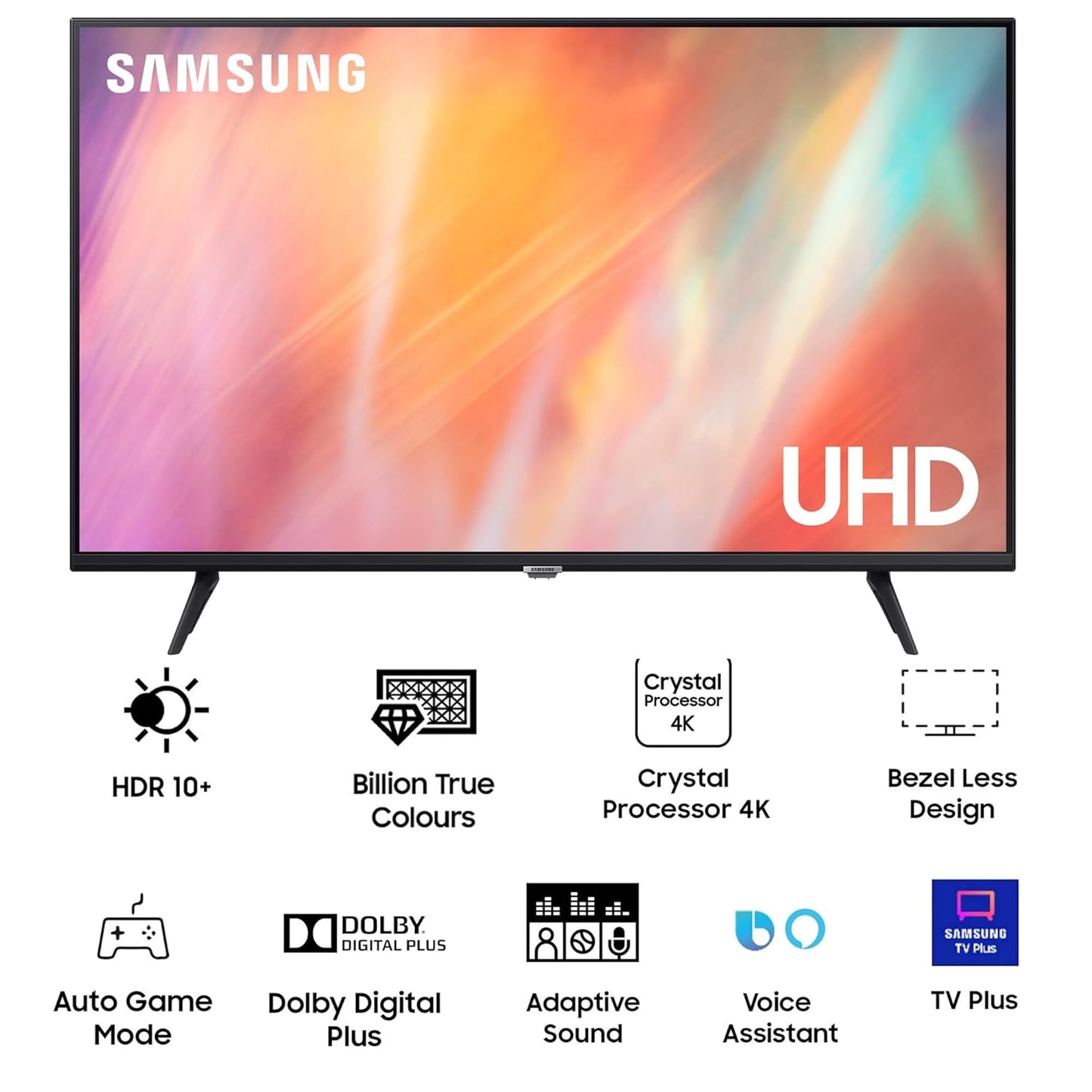 Samsung 138 cm (55 Inches) 4K Ultra HD Smart LED TV With Alexa Remote