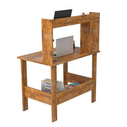 Bowzar 34X20X30 Inch Study Table With Husk Compact Size