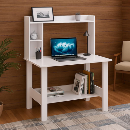 Bowzar 34X20X30 Inch Study Table With Husk Compact Size
