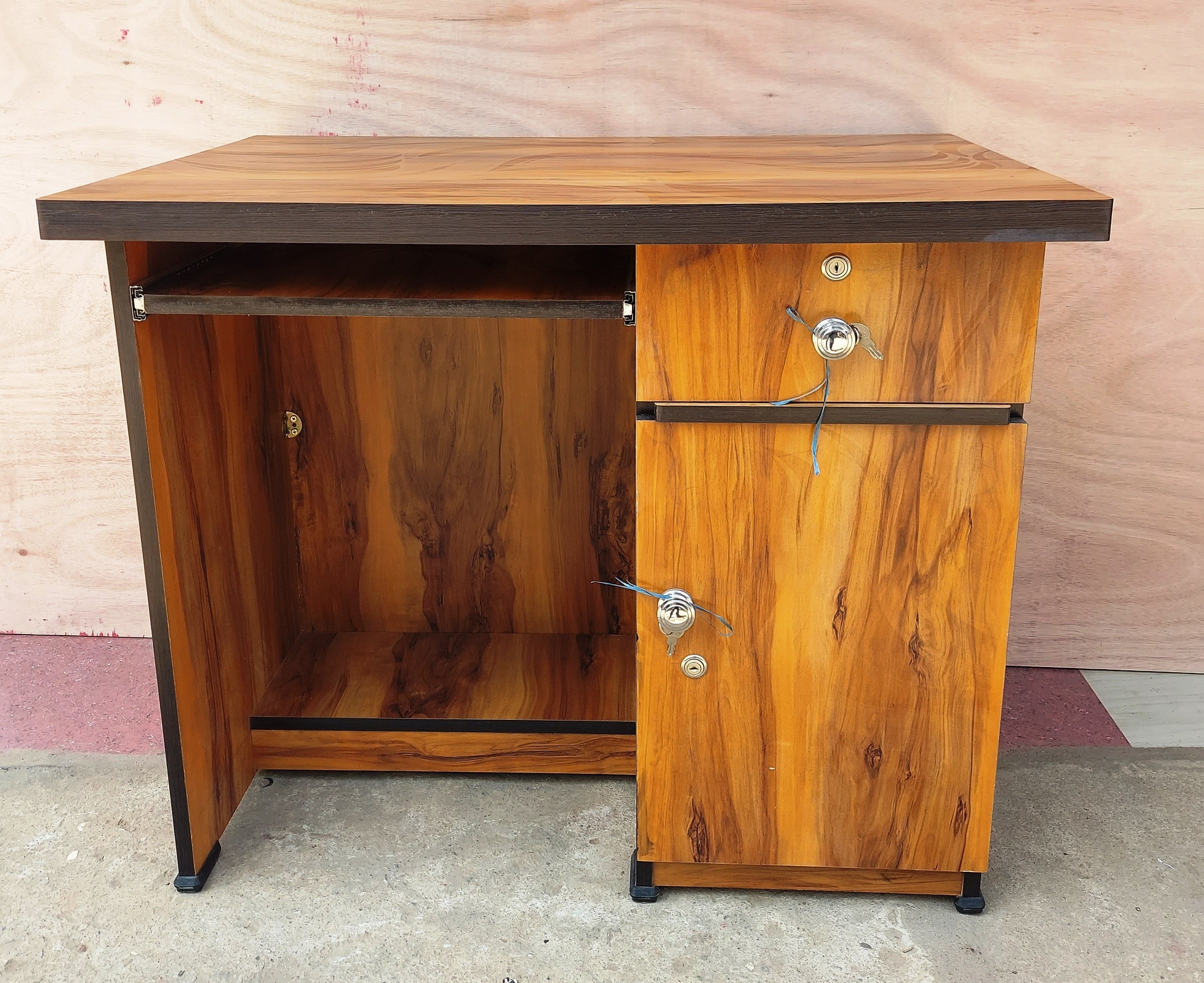 Bowzar Engineering Wood Office Table 3X2 Feet Computer Desk With Keybo