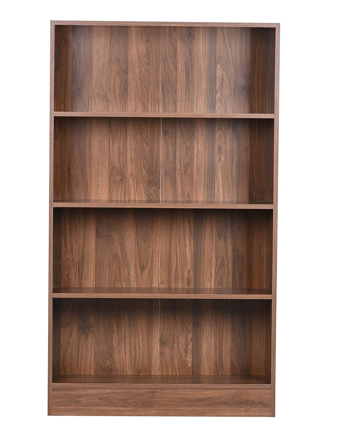 4 Shelf Engineered Wood Book Shelf and Display Unit 54X31X11 Inch