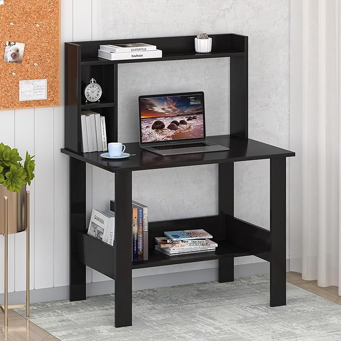 Bowzar 34X20X30 Inch Study Table With Husk Compact Size