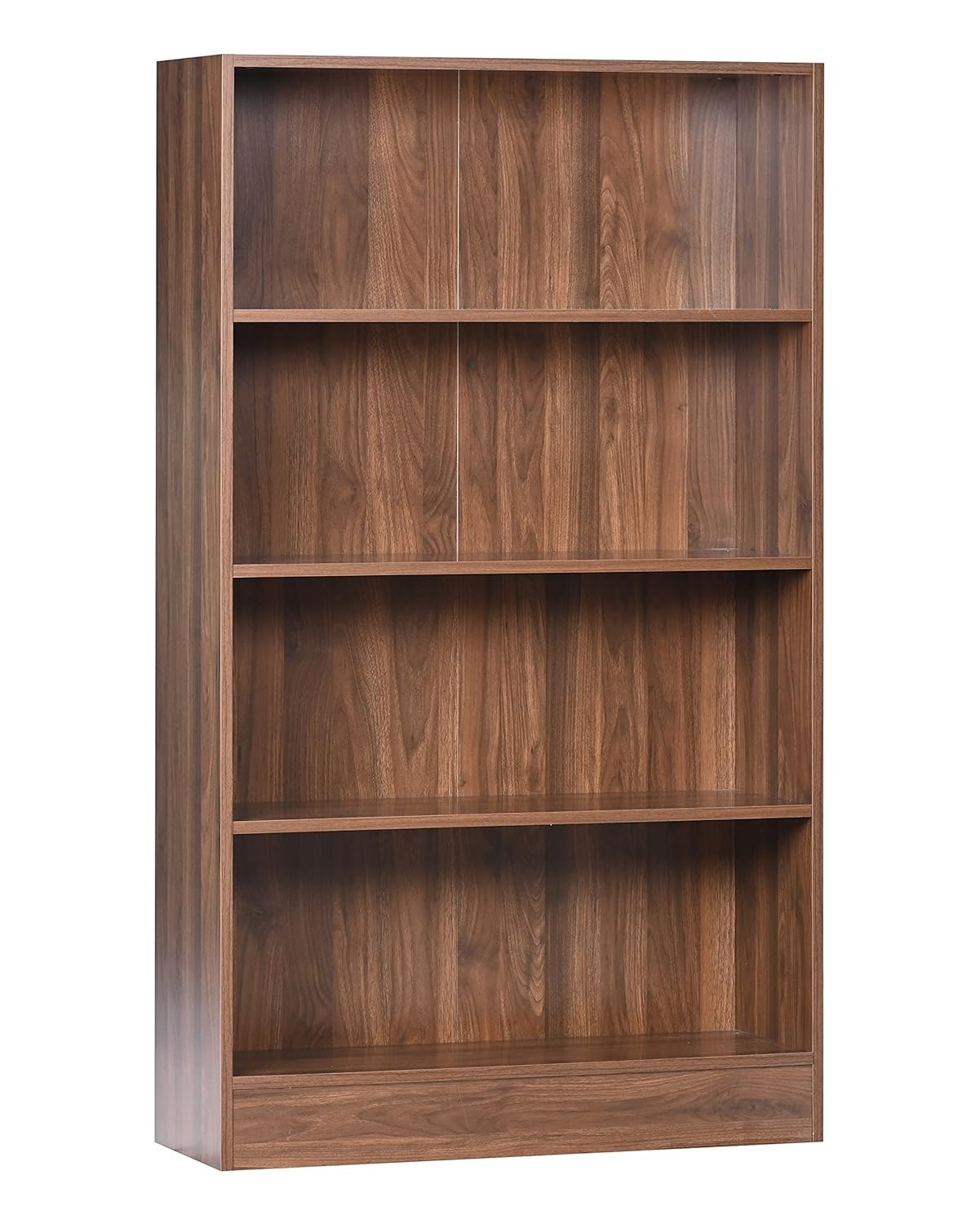 4 Shelf Engineered Wood Book Shelf and Display Unit 54X31X11 Inch