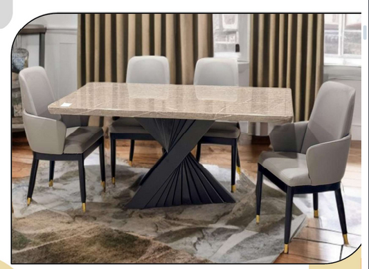 Imported Premium Dining Set 6 Seater 659/6068