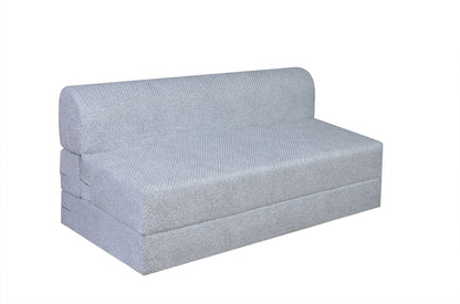 Bindal Sofa Cume Bed Double Size 4X6.5 Feet 48X78 Thickness 8 Inch - Bowzar - 