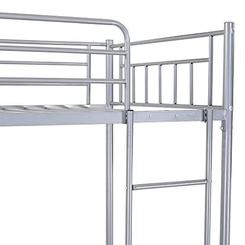 Bowzar Bunk Bed Metal Iron Bed Frame Twin Sleeper Double Decker Bed - Bowzar - 