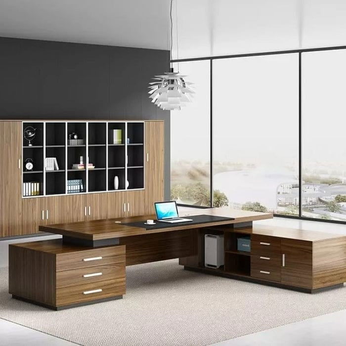 Bowzar CEO & Director Office Table Secretary Boss Table - Bowzar - 