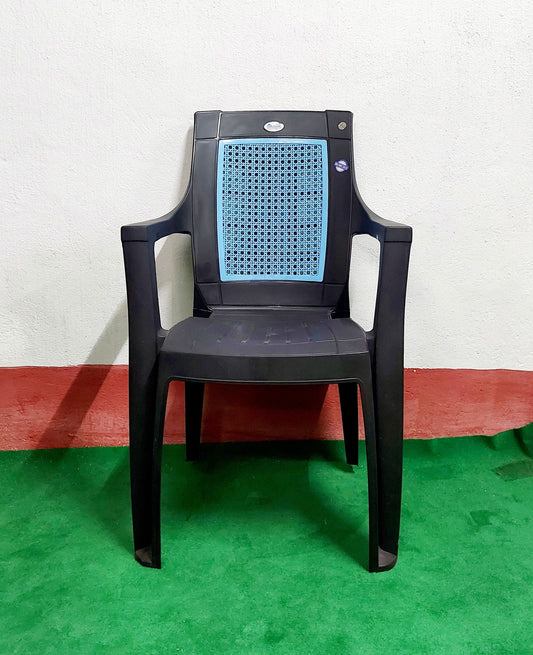Bowzar Cresta Plastic Chair With Handle Blue - Bowzar - 
