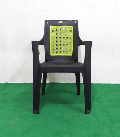 Bowzar Cresta Plastic Chair With Handle Green - Bowzar - 
