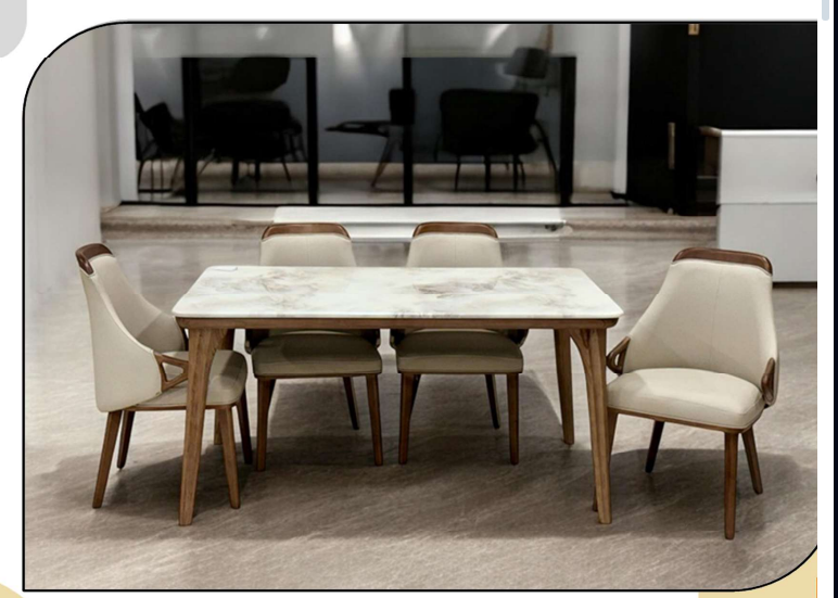 Imported Premium Dining Set 6 Seater Dining 654/2309