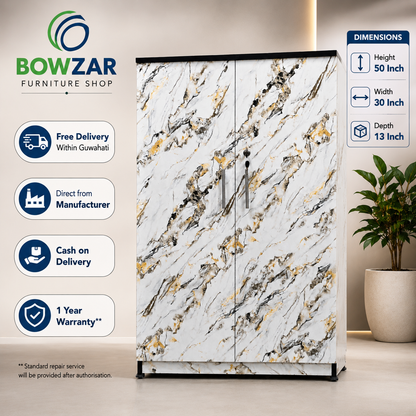 Bowzar 50 Inch Mini Almira Wardrobe Cabinet