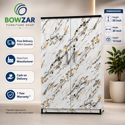 Bowzar 50 Inch Mini Almira Wardrobe Cabinet