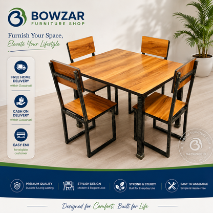 4 Seater Dining Set