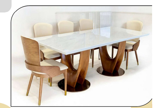 Imported Premium Dining Set 8 Seater 310/826 (8+1)