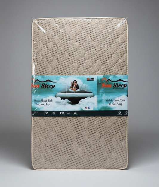 Sunsleep 4 Inch New Coral Double Mattress 48x78x4 Inch 4x6.5 Feet