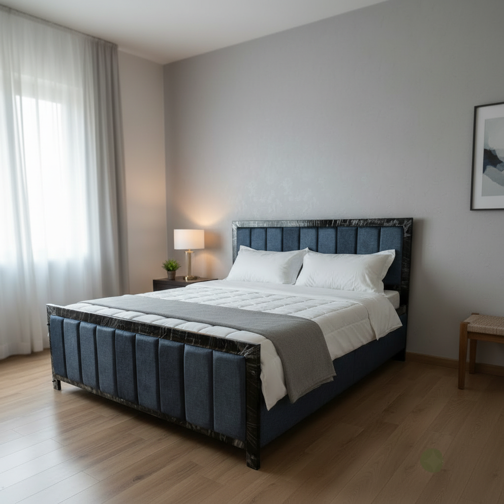 Bowzar Queen Box Bed 5x6.5 Feet Heavy Quality Unique Design