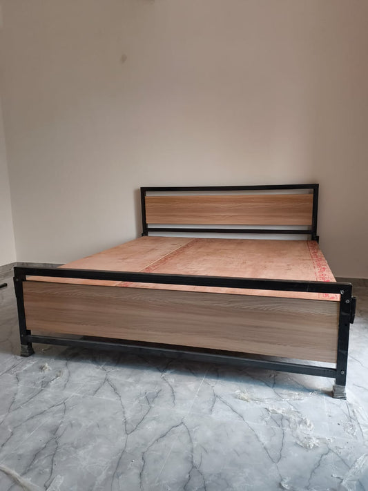 King Bed Size Wooden Design Bed