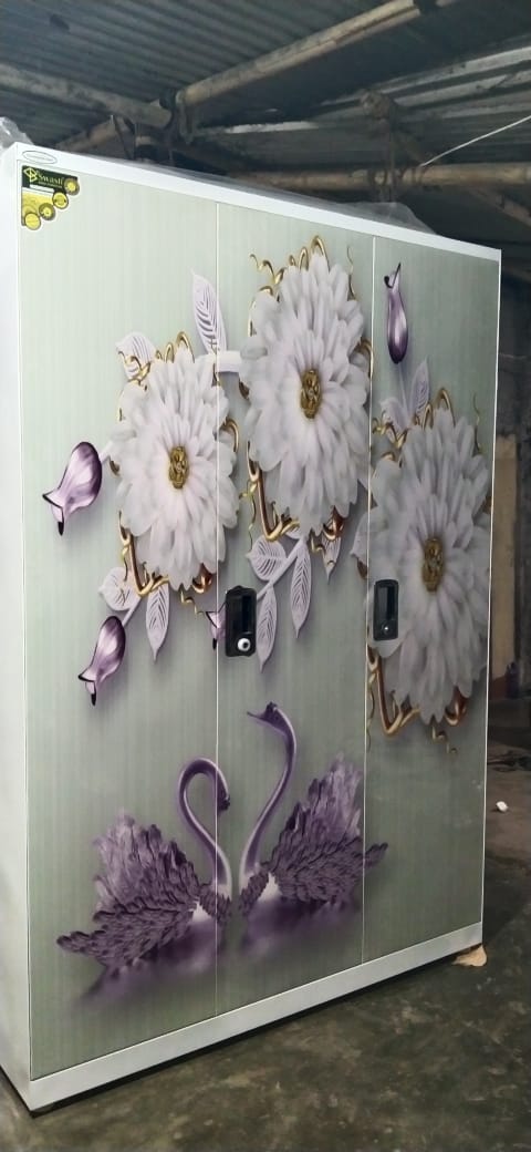 Printed Almirah Wardrobe Heavy Quality Ready Stock Printed Wardrobe
