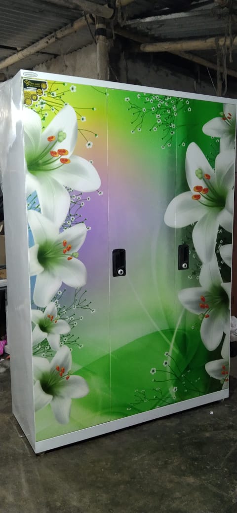 Printed Almirah Wardrobe Heavy Quality Ready Stock Printed Wardrobe