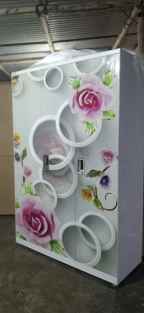 Printed Almirah Wardrobe Heavy Quality Ready Stock Printed Wardrobe