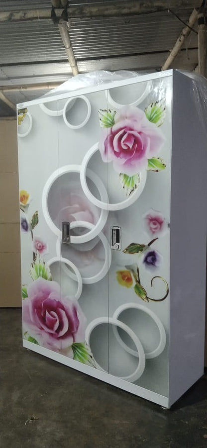 Printed Almirah Wardrobe Heavy Quality Ready Stock Printed Wardrobe