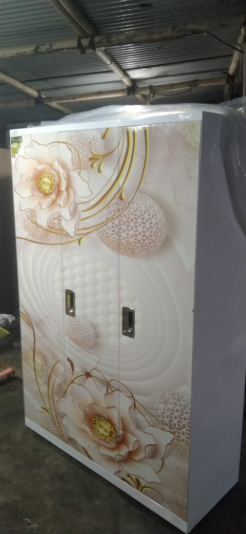 Printed Almirah Wardrobe Heavy Quality Ready Stock Printed Wardrobe