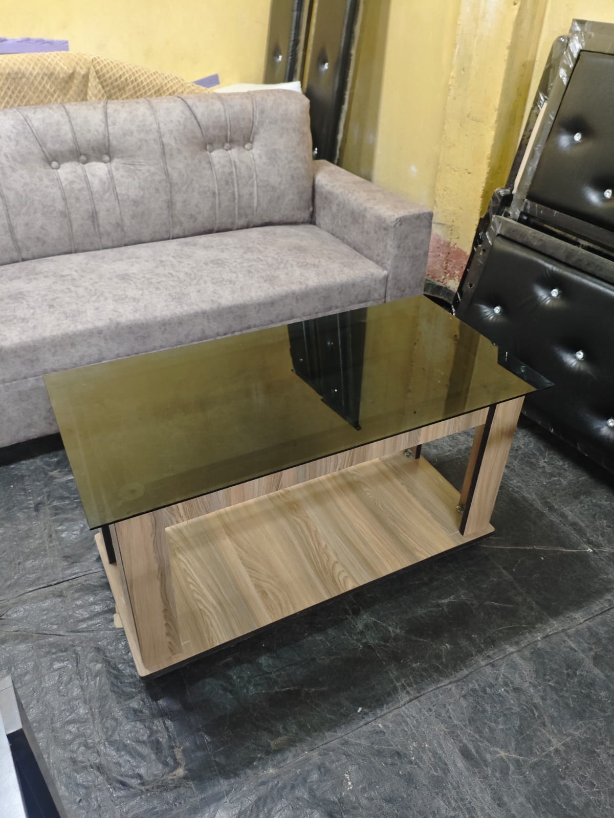 Bowzar Engineering Wood Center Table