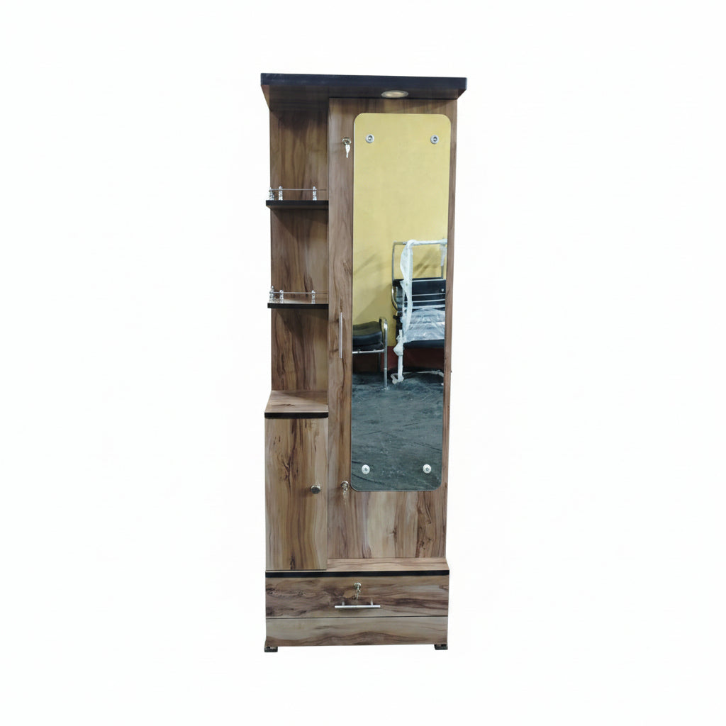 Bowzar Wooden Assam Dressing Table Plain 5.5 Feet Height