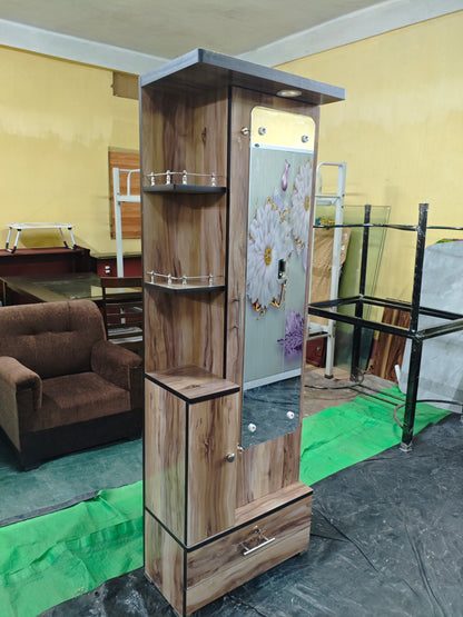 Bowzar Wooden Assam Dressing Table Plain 5.5 Feet Height