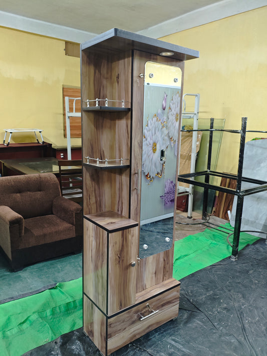 Bowzar Wooden Assam Dressing Table Plain 5.5 Feet Height