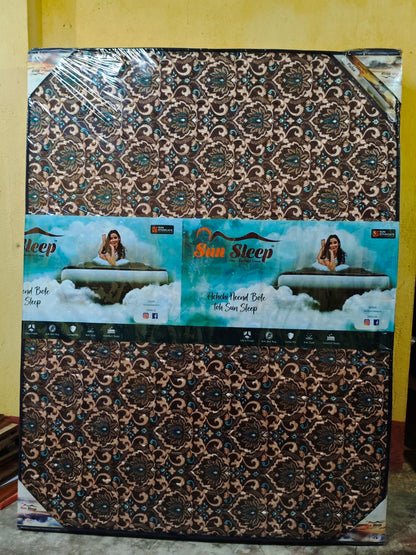 SunSleep Pulse 4 Inch Queen Mattress Size 5X6.5 Feet 60X78 Inch Mattress 1 Year Warranty