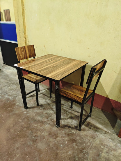 Bowzar 2 Seater Dining Set for Restaurant Cafe