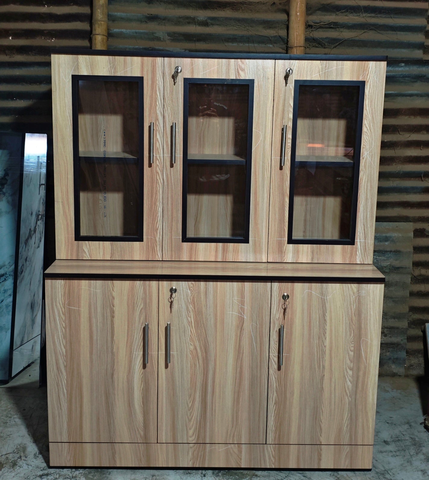 Bowzar Showcase Cabinet Big Size White Rolex
