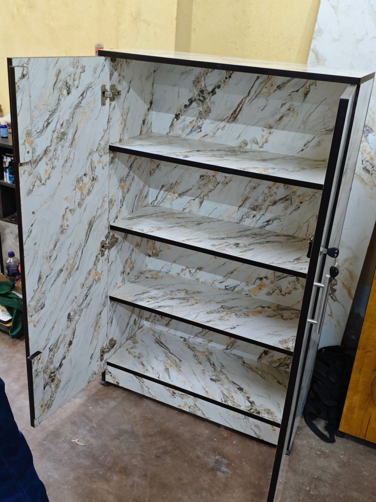 Bowzar 50 Inch Mini Almira Wardrobe Cabinet