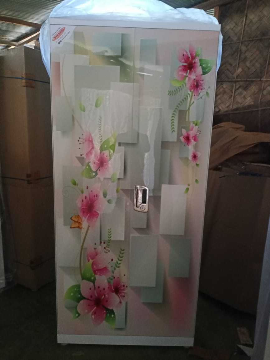 2 Door Printed Almirah 2 Door Almirah Wardrobe