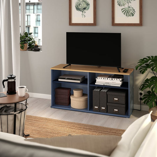 Bowzar Tv Cabinet Simple Design Long Lasting 4X1.3X2 Feet