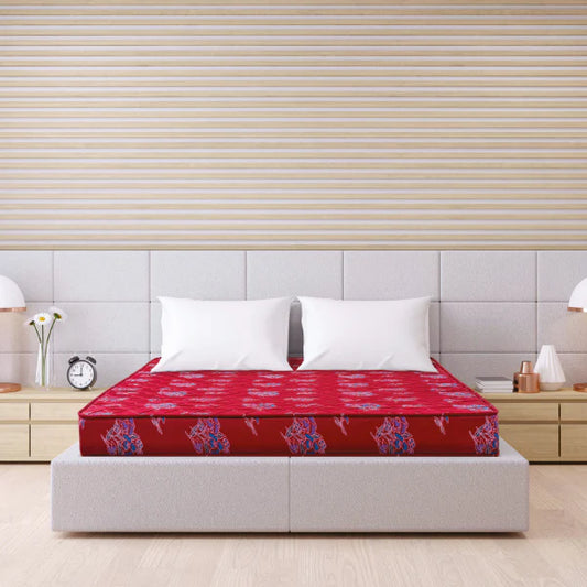 Kurl On Teensy medium firm 4 Inch Thick mattress Single Size 3X6.5 Feet 36X78 Inch 2 Years Warranty