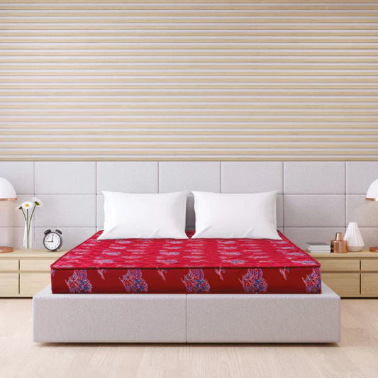 Kurl On Teensy medium firm 4 Inch Thick mattress Double Size 4X6.5 Feet 48X78 Inch 2 Years Warranty