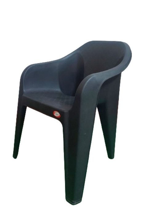 Bowzar Ultimate Plastic Chair With Handle Dark Coffee