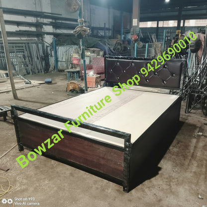 King Box Bed 6x6.5 Feet Metal Box Bed Heavy Quality
