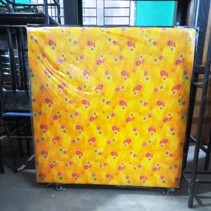 Bowzar Single Folding Bed With Foam Top Iron Metal Guwahati COD